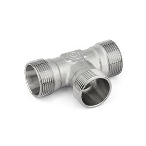T97 RACCORDO A "T" CROMATO M/M/M 24 x 19