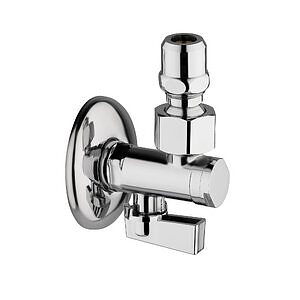 T2-2-1 RUBINETTO SOTTOLAVABO A SFERA 1/2" x 10