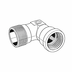 9. RACCORDERIA FILETTATA 24X19 PER TUBO MULTISTRATO/TUBO RAME