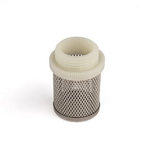 T40 FILTRO INOX CON RACCORDO IN NYLON