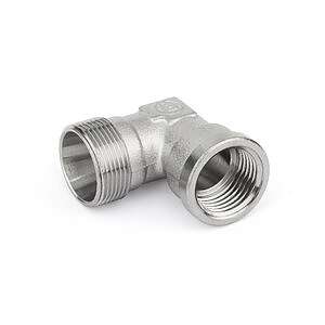 T92 RACCORDO CURVO CROMATO F/M